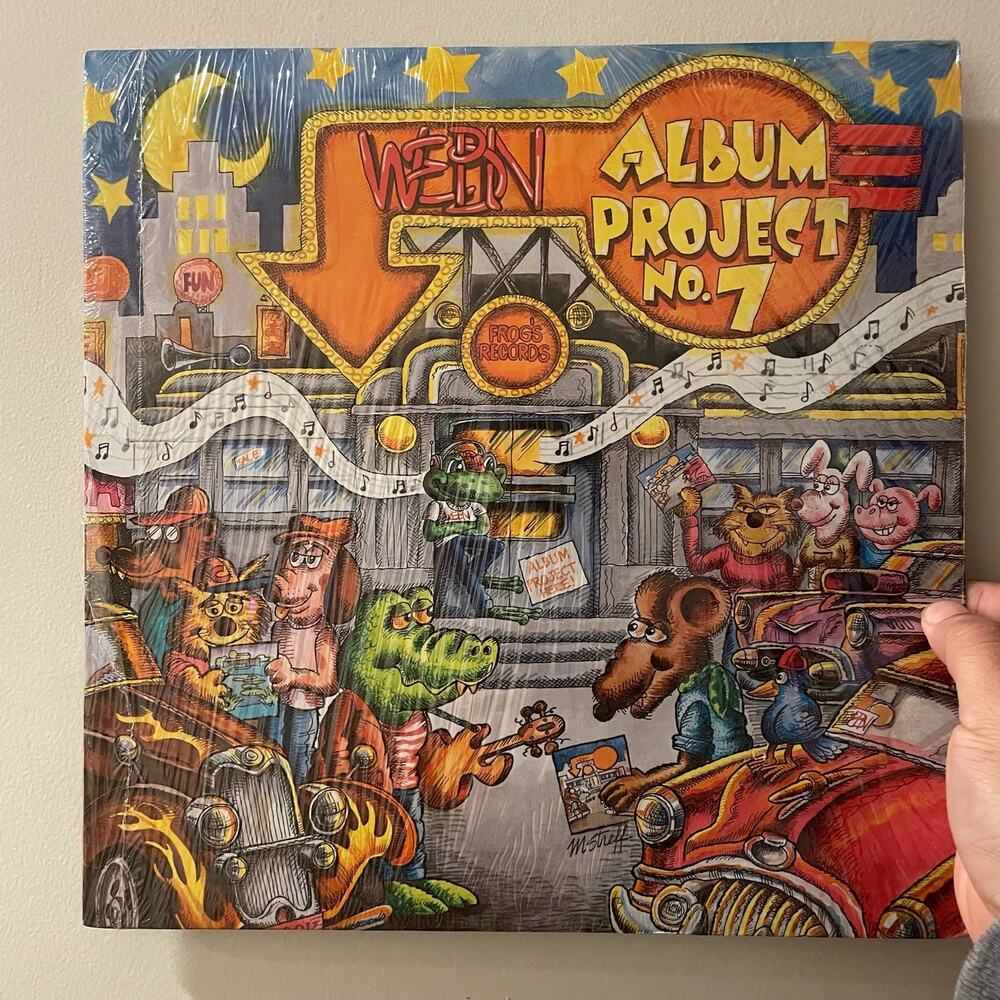 WEBN Project #7 LP vintage vinyl record yacht rock aor rock